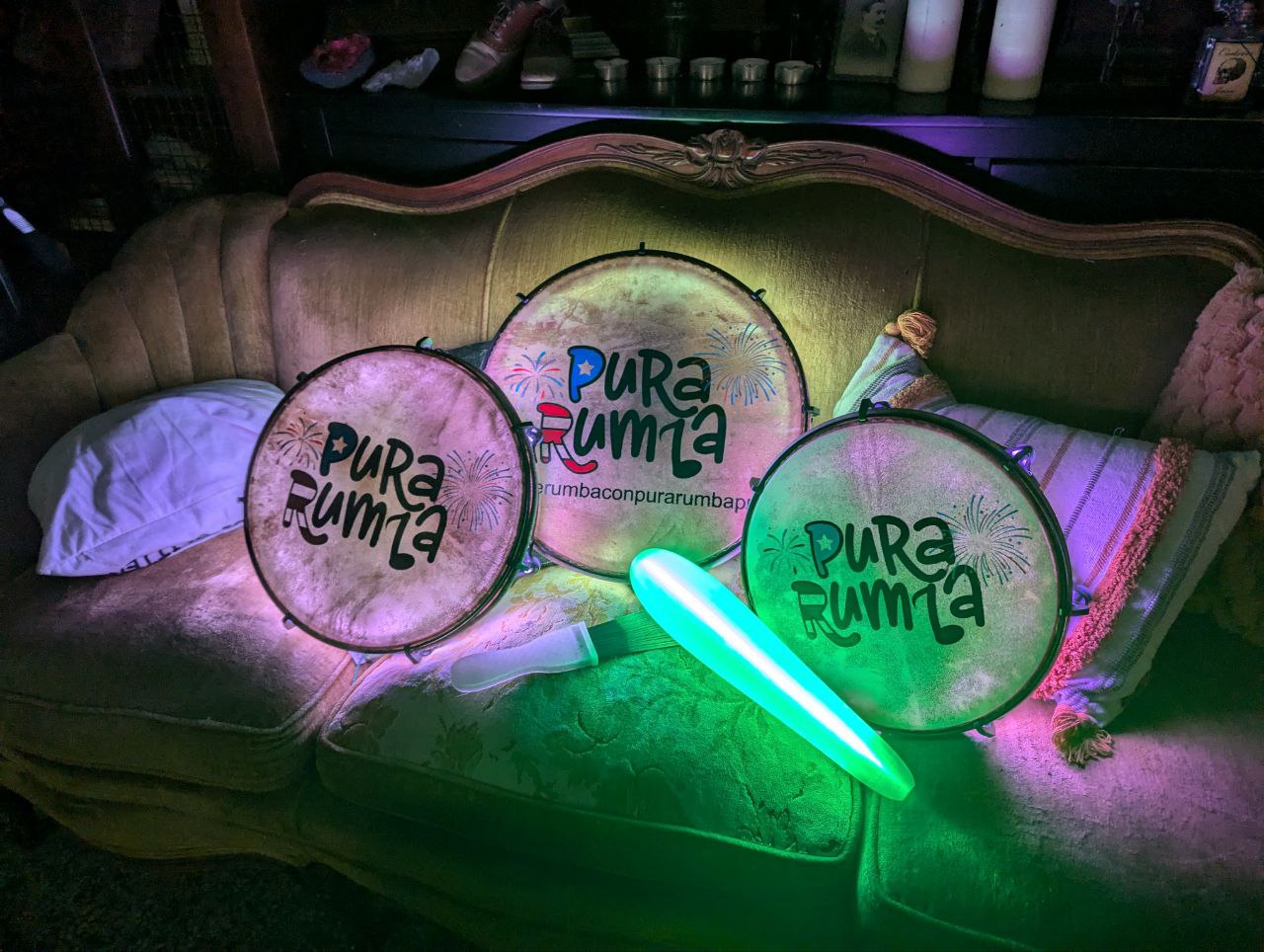 Pandero 3D LED