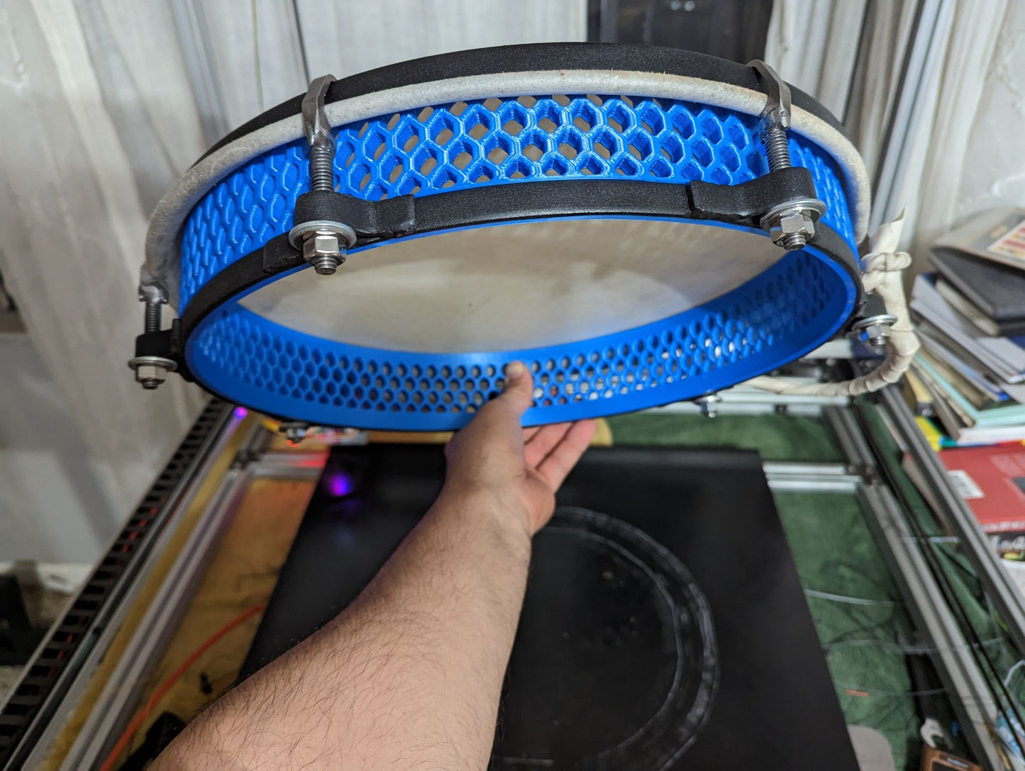 Pandero 3D Panal