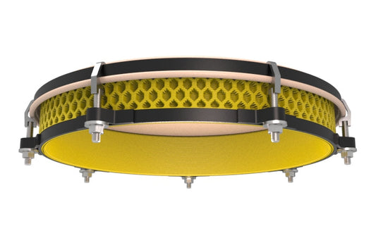 Juego de tres(3) Panderos 3D Panal Cerrado