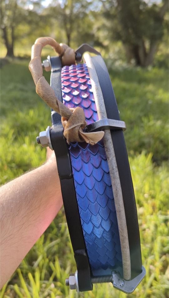 Pandero 3D Escamas